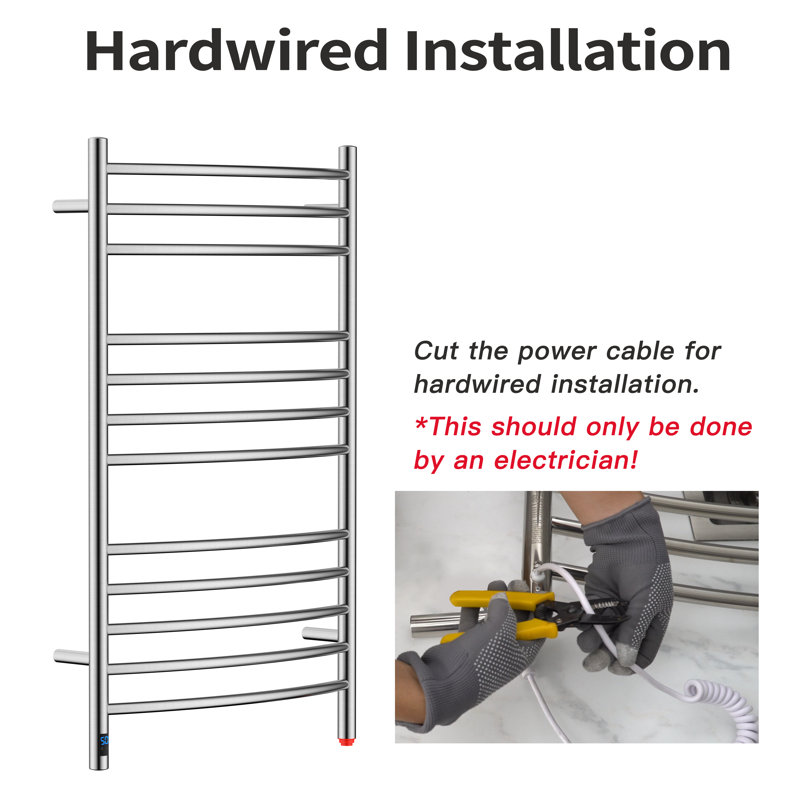 HEATGENE Electric Towel Warmer with Timer and Temperature Control